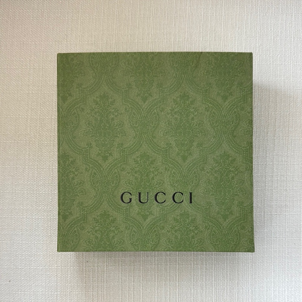 Gucci Green Patterned Box